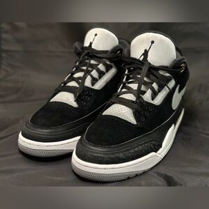 Nike Air Jordan 3 Retro Tinker SP (Black Cement) - Mens - Shoes Sz. 13